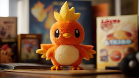 ポケモン アチャモぬいぐるみ_レビュー