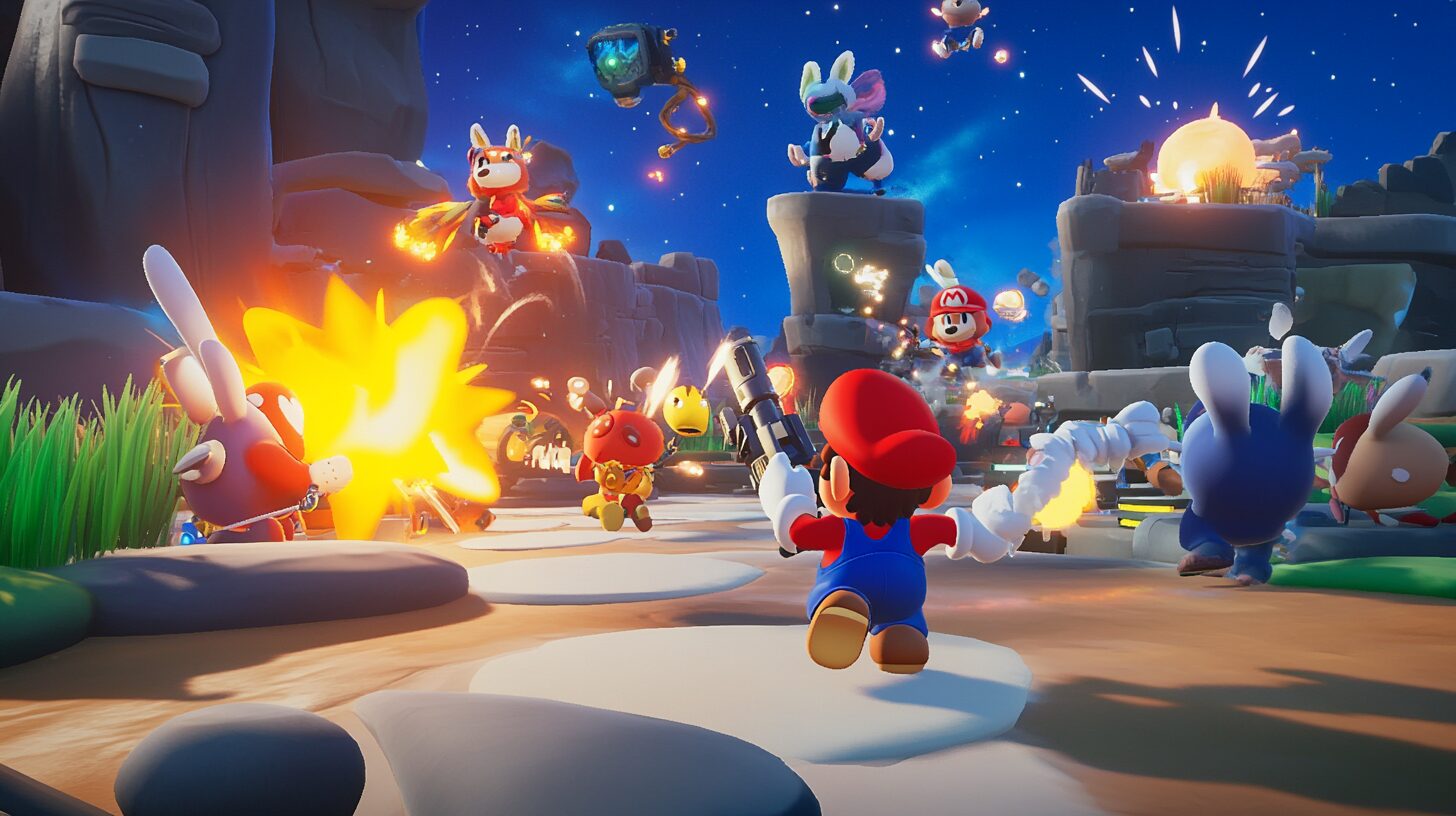 マリオ+ラビッツ ギャラクシーバトル_レビュー