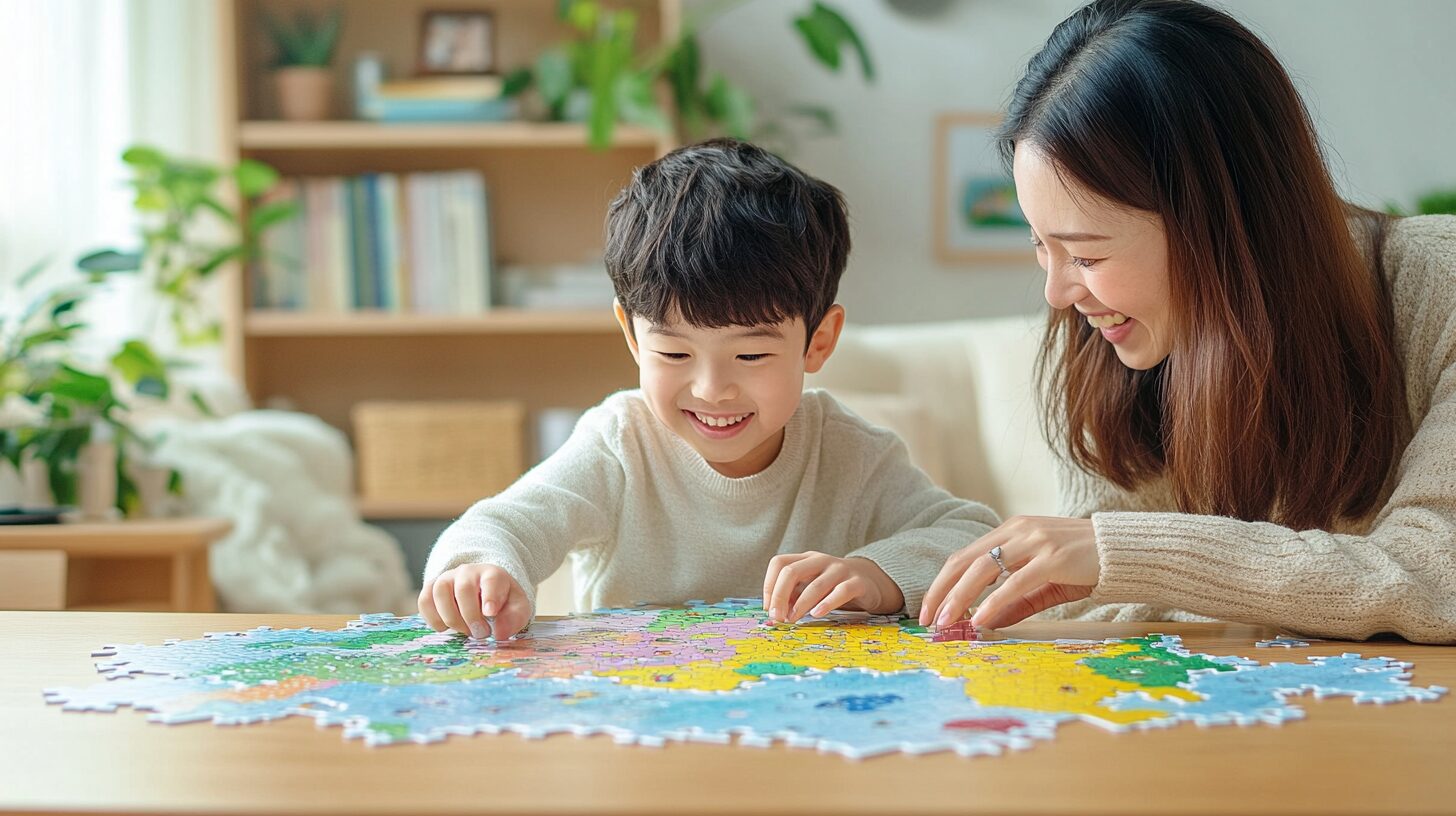 くもんの日本地図パズル_レビュー