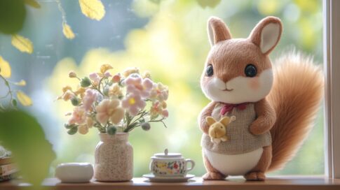 シルバニアファミリー くるみリスのお母さん_レビュー
